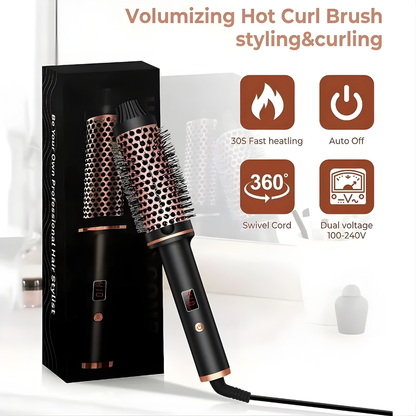 3-in-1 Heated Hair Styling Brush