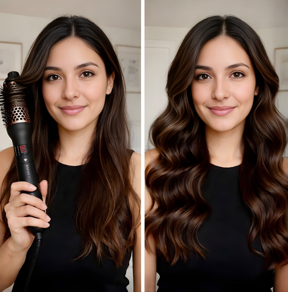 3-in-1 Heated Hair Styling Brush